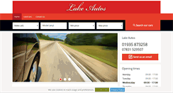 Desktop Screenshot of lakeautos.co.uk